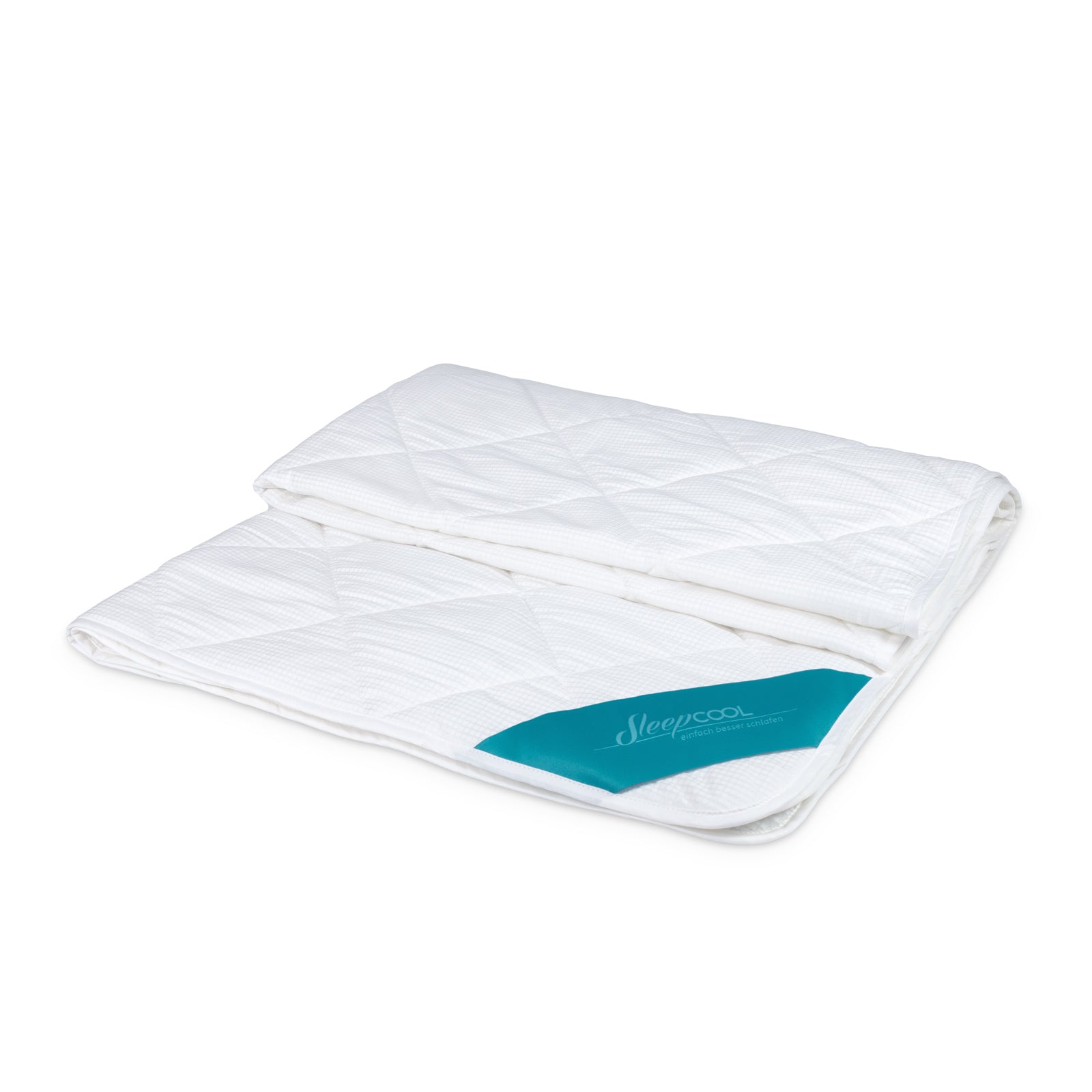Extra leichte Bettdecke COOL.BREEZE - Sommerdecke mit doppeltem Kühleffekt | (160g-200g Füllgewicht) | Kein Schwitzen mehr in warmen Nächten