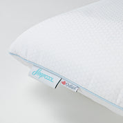 Kopfkissen Cool.COMFORT: Temperaturregulierendes Memoryfoam Kissen - Schaumkissen gegen Schwitzen & Nackenschmerzen