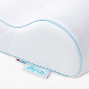 Ergonomisch geformtes Kopfkissen Cool.RELAX (30x50cm) : Ideale Unterstützung für eine gerade Wirbelsäule, Optimale Schlaftemperatur durch Klimaregulierung