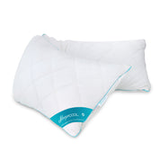 Seitenschläferkissen mit Kühleffekt 40x145cm, Cool.WAVE - Premium Körperkissen, Body Pillow, Stillkissen, Füllung anpassbar, Ökotex, Waschbar