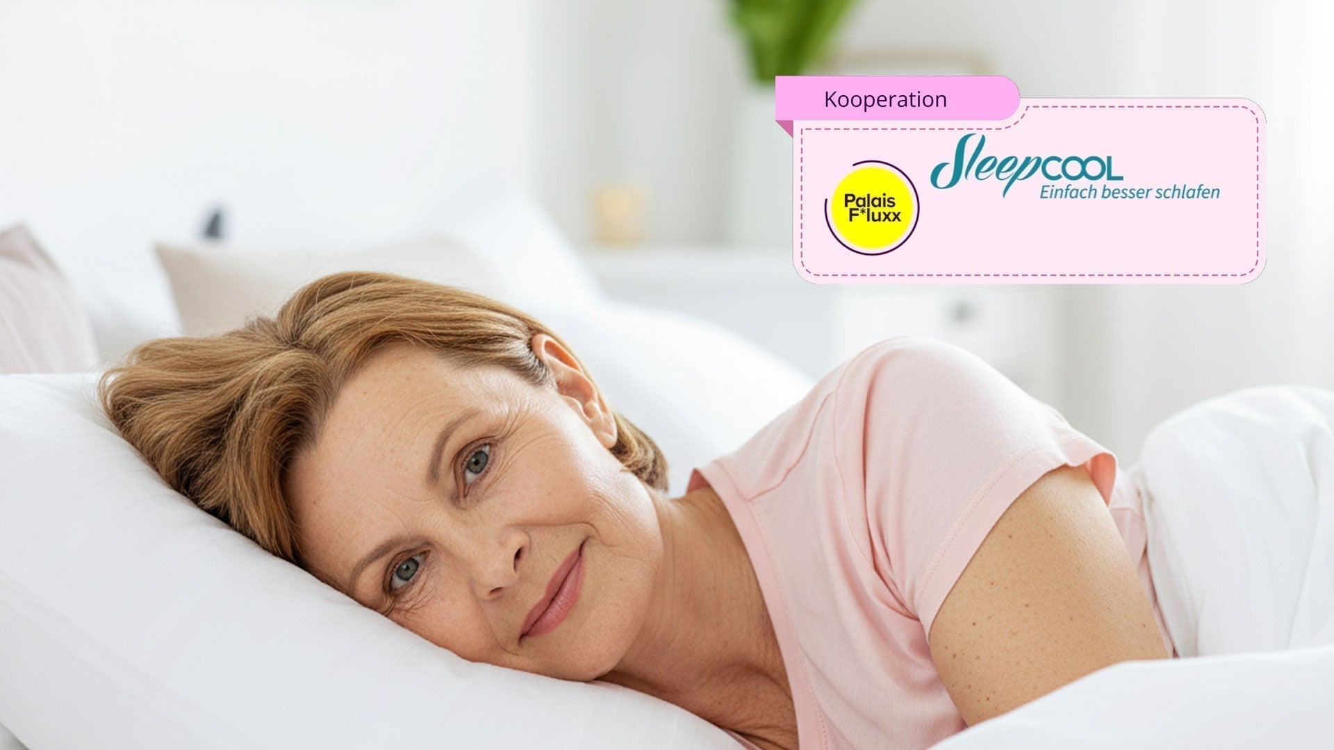 Trotz Wechseljahren und Schwitzen gut schlafen? Das hat prima geklappt!