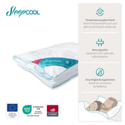 Temperaturregulierende Bettdecke (400g-490g Füllgewicht) COOL.EMOTIONS -  Bettdecke mit Kühleffekt - Nicht zu warm, nicht zu kalt