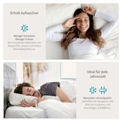 Temperaturregulierende Bettdecke (400g-490g Füllgewicht) COOL.EMOTIONS -  Bettdecke mit Kühleffekt - Nicht zu warm, nicht zu kalt