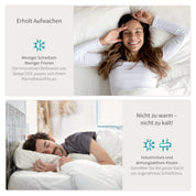 Chilling pillow COOL.MOMENTS-Voluminous, breathable and climate-friendly cushion