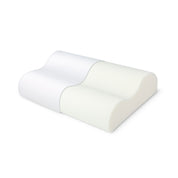 Ergonomisch geformtes Kopfkissen Cool.RELAX (30x50cm) : Ideale Unterstützung für eine gerade Wirbelsäule, Optimale Schlaftemperatur durch Klimaregulierung