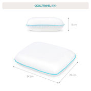 COOL.TRAVEL Reisekissen mit Outlast® & Memory Foam – Original, SLIM & MAX