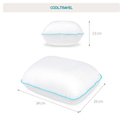 COOL.TRAVEL Reisekissen mit Outlast® & Memory Foam – Original, SLIM & MAX