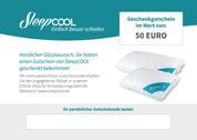 Gift vouchers from SleepCOOL