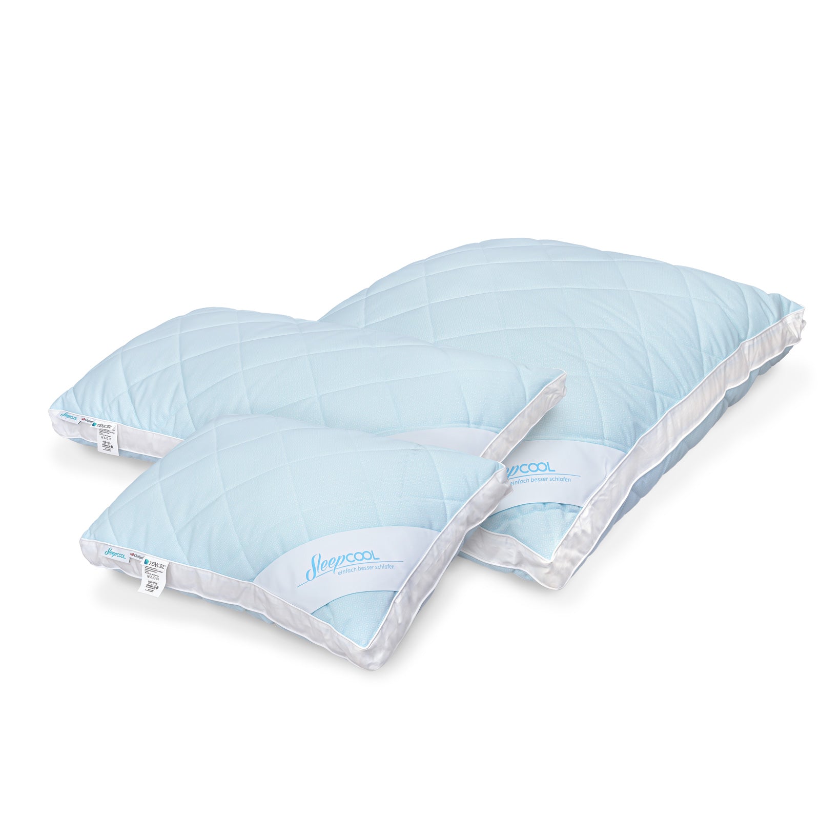 Temperature-regulating pillow COOL.CLOUD – climate-regulating pillow - sweat less, freeze less, sleep better