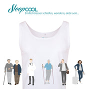 Functional T-shirt COOL.SKIN, ladies, pleasant freshness due to cooling effect, the SleepCOOL feeling to take away