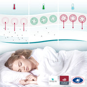 Temperature regulating Duvet (1000g-1200g)-COOL.XPRESSION-Less sweating, less freezing, sleep better