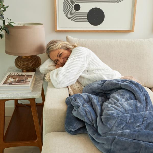 Plüschdecke mit ClimaDry -Faserfüllung (152x177cm) – Sleepcool – Einfach besser schlafen